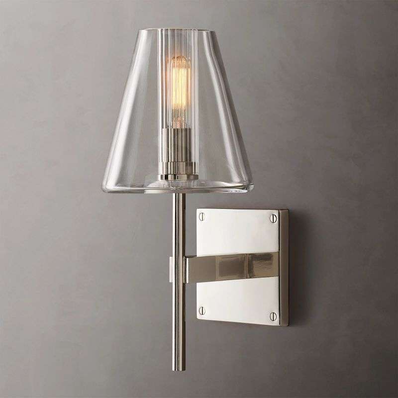 Fulham Glass Shade Sconce – view 6