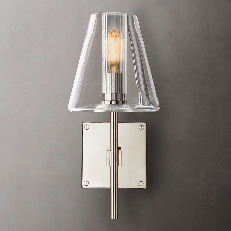 Fulham Glass Shade Sconce – view 7