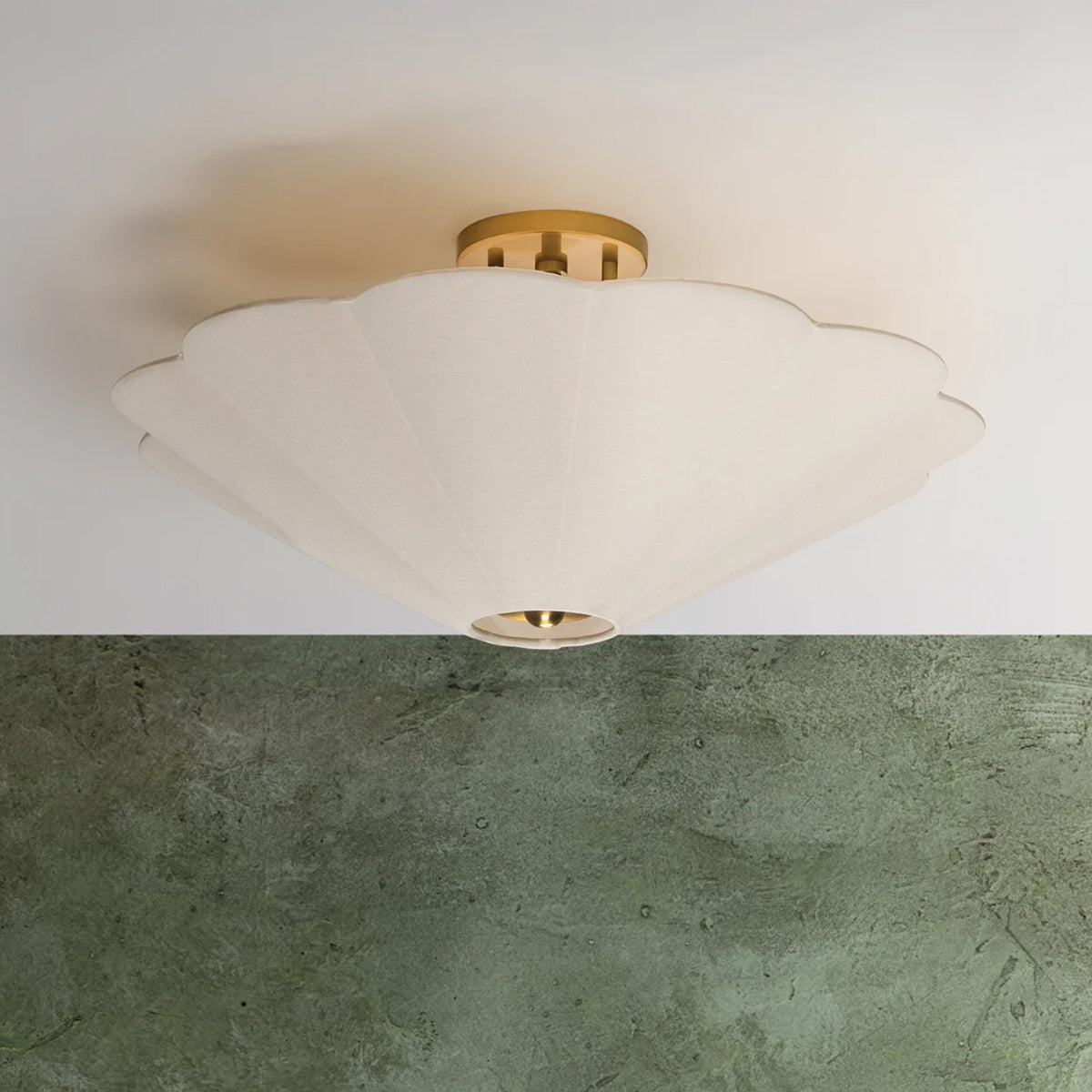 Alana Elegant Semi Flush Ceiling Light