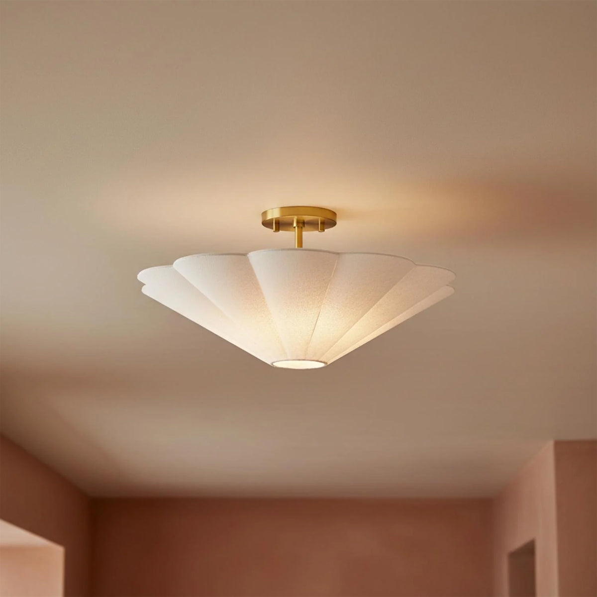 Alana Elegant Semi Flush Ceiling Light
