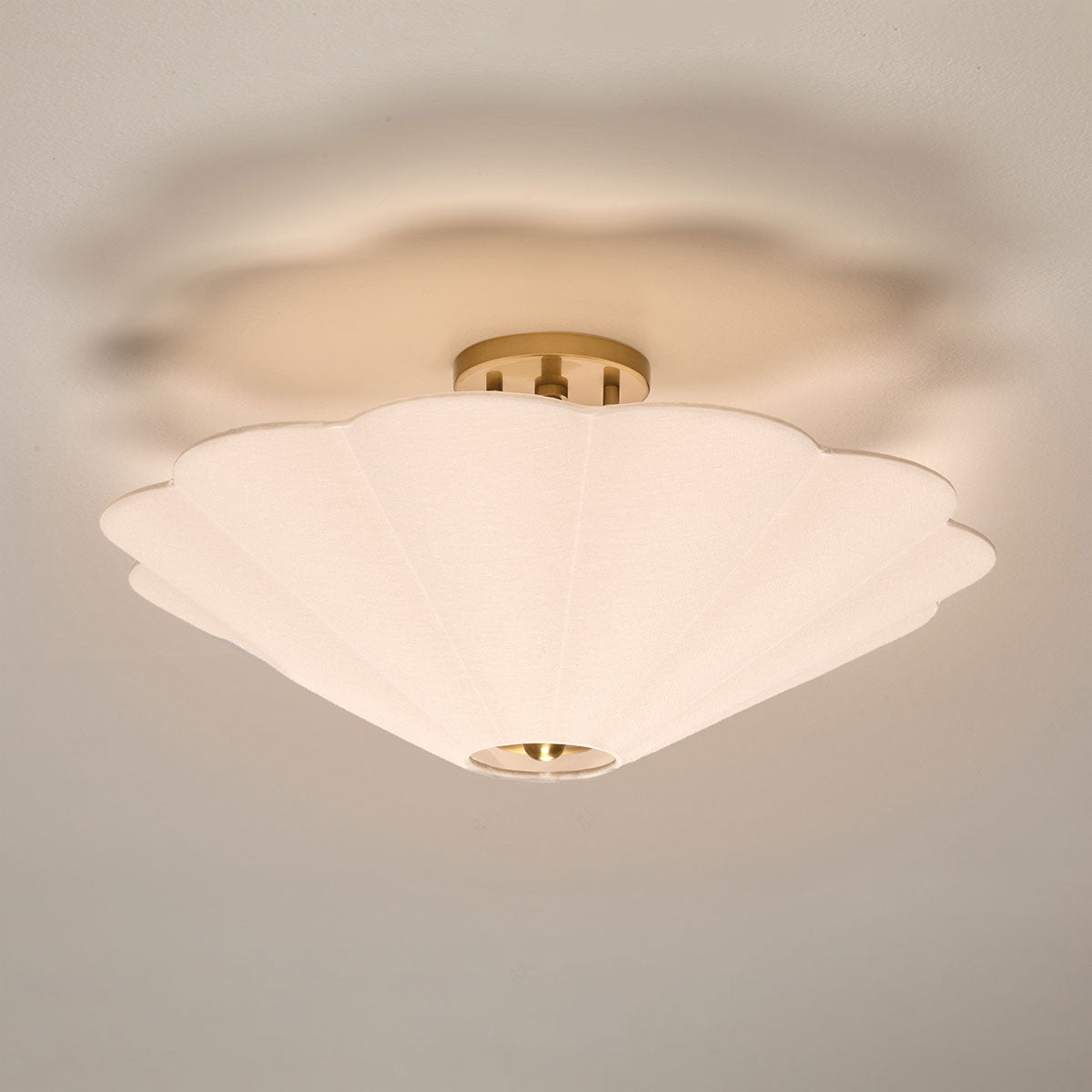 Alana Elegant Semi Flush Ceiling Light