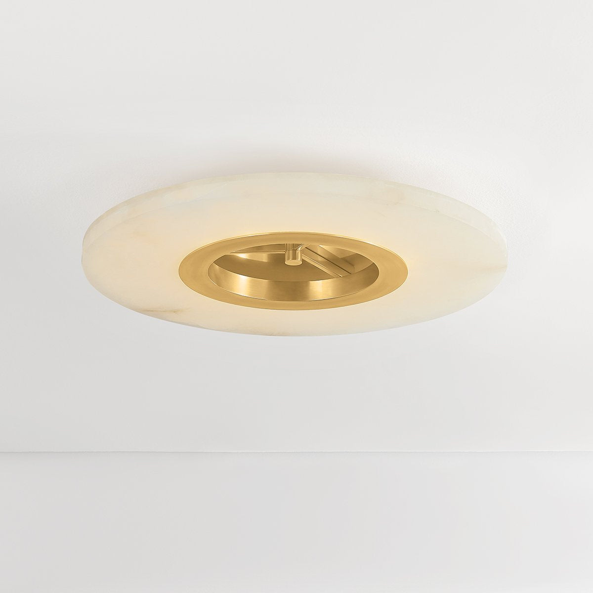 Alto Alabaster Flush Mount Light