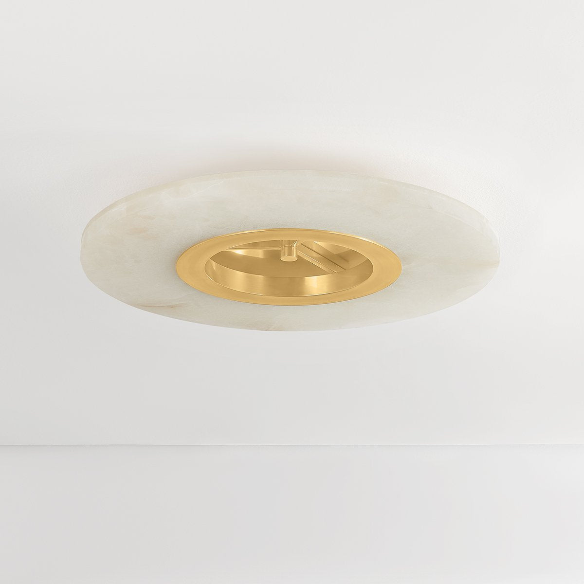 Alto Alabaster Flush Mount Light