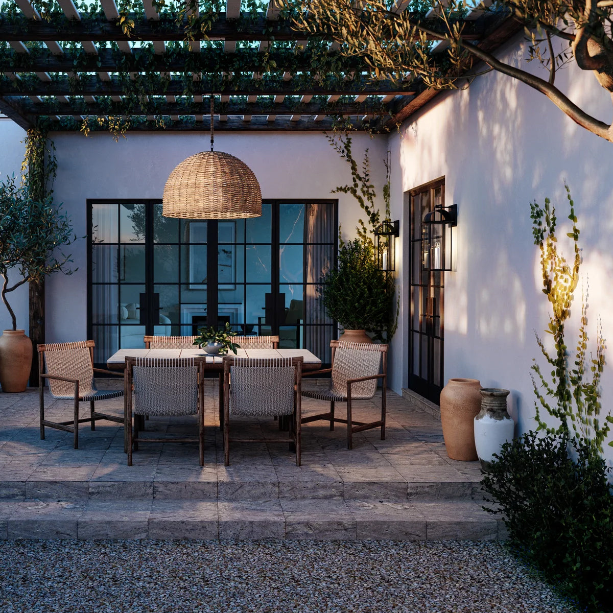 Bohen Exterior Wall Sconce — Modern Outdoor Wall Light
