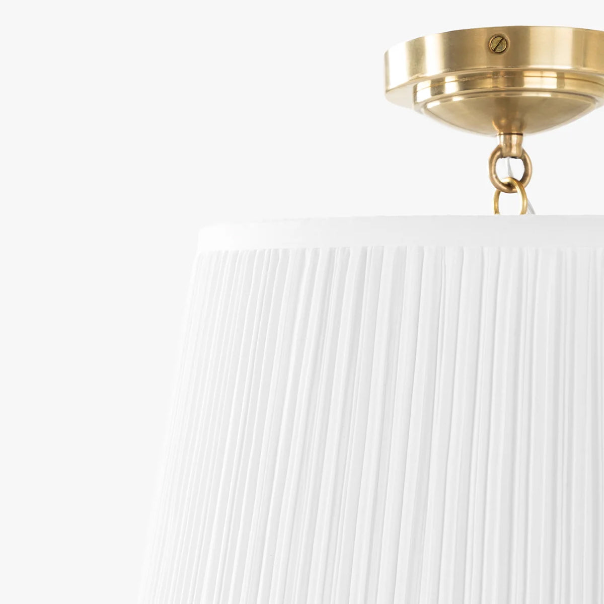 Georgiana Regency-Inspired Semi-Flush Mount Ceiling Light