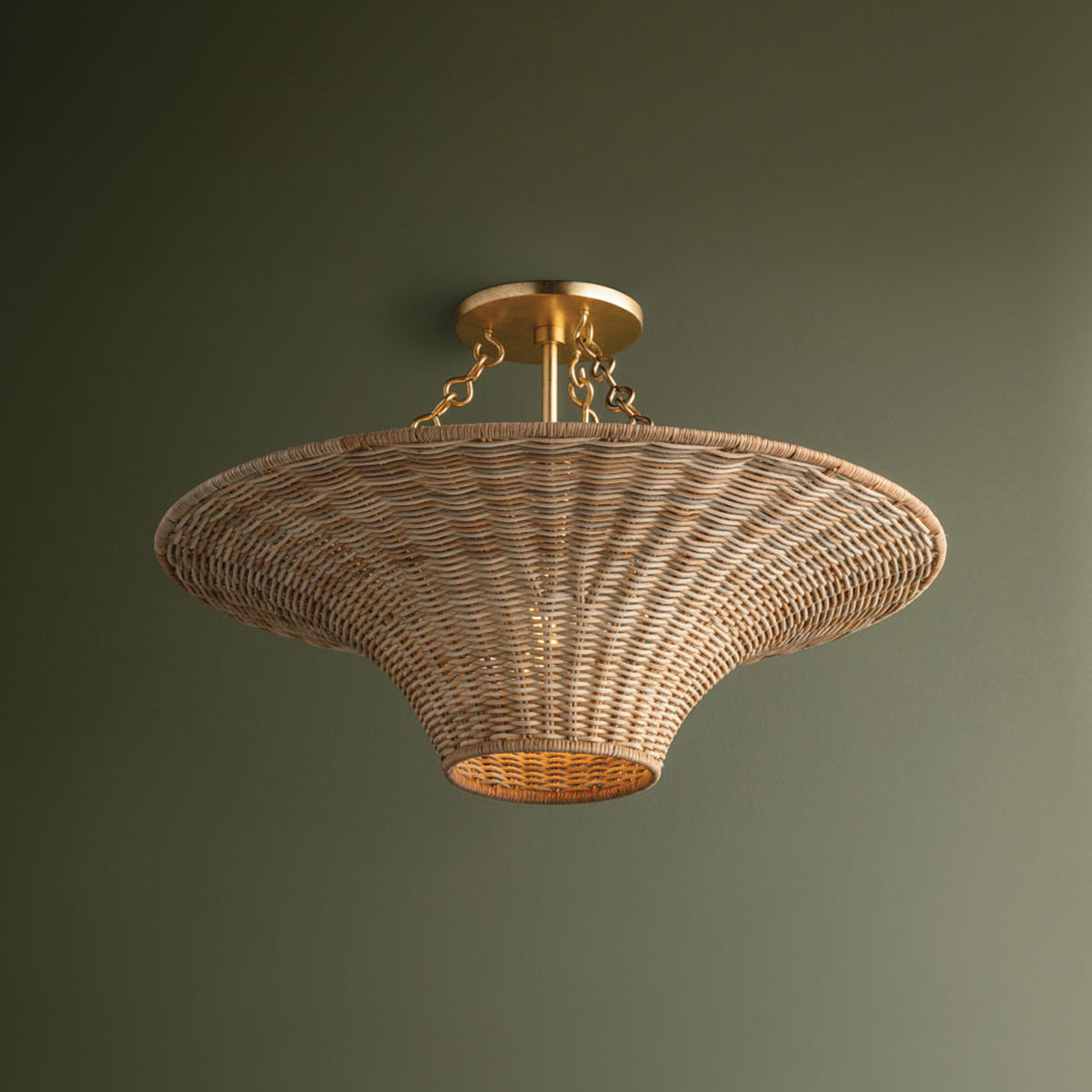 Ketan Flush Mount - Refined Minimalist Close-to-Ceiling Light Fixture