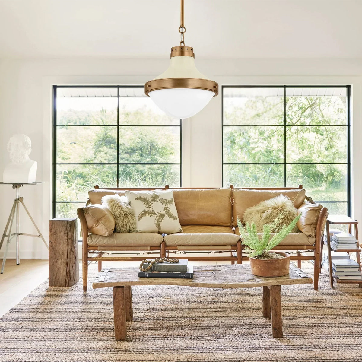 Maxton Geometric Metal Pendant Light