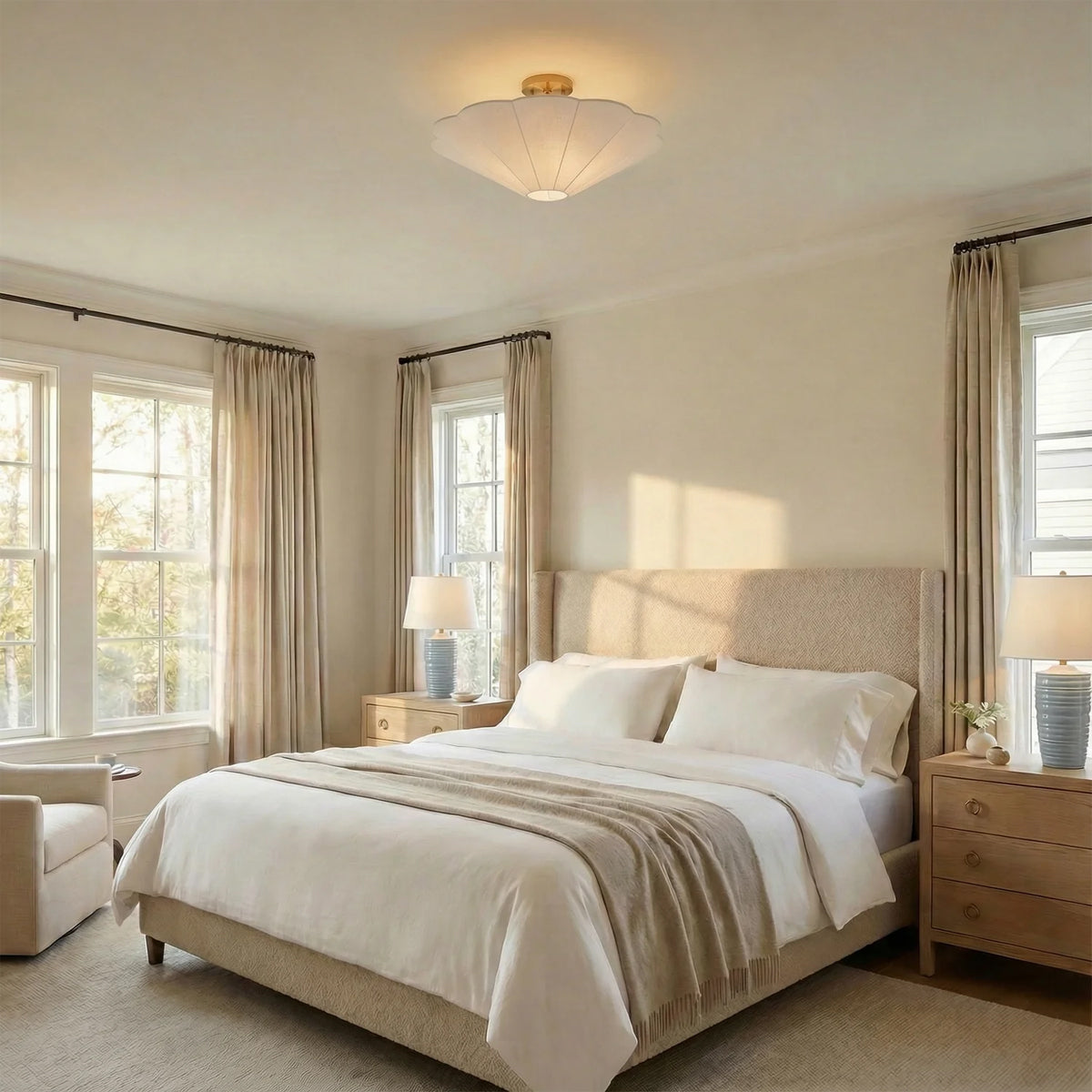 Lighting fixtures for bedroom