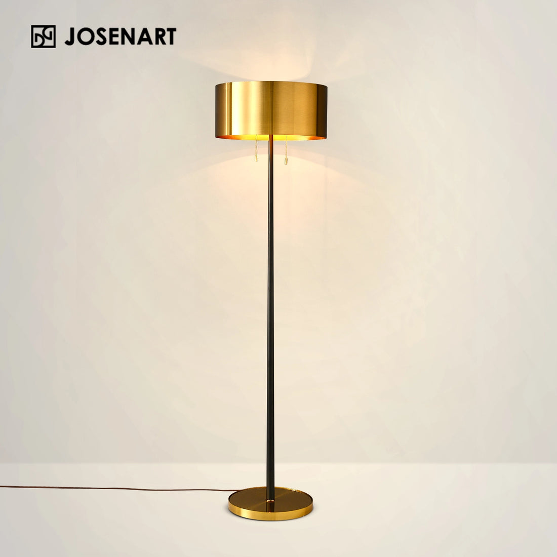 Introduction to Black Metal Modern Floor Lamps for Living Room
