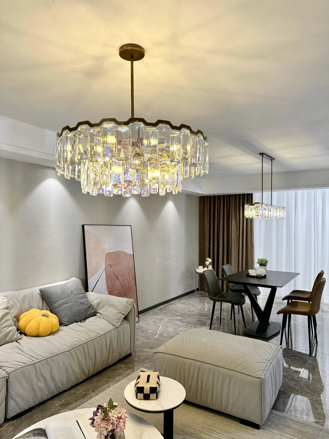 Customer Story: How One Crystal Chandelier Transformed Emily’s Home