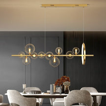 Glass Ball Modern Kitchen Island Lighting – Kitchen Light Fixtures - View 9