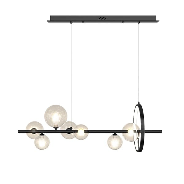 Glass Ball Modern Kitchen Island Lighting – Kitchen Light Fixtures - View 23
