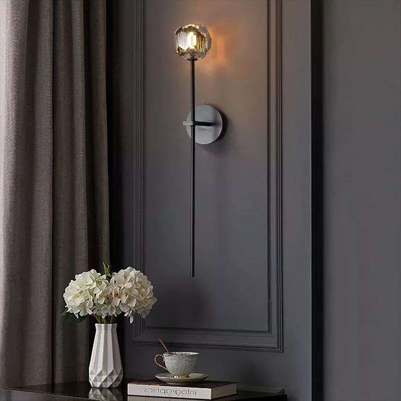 Boule De Cristal Glass Grand Wall Sconce