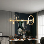 Glass Ball Modern Kitchen Island Lighting – Kitchen Light Fixtures - View 3