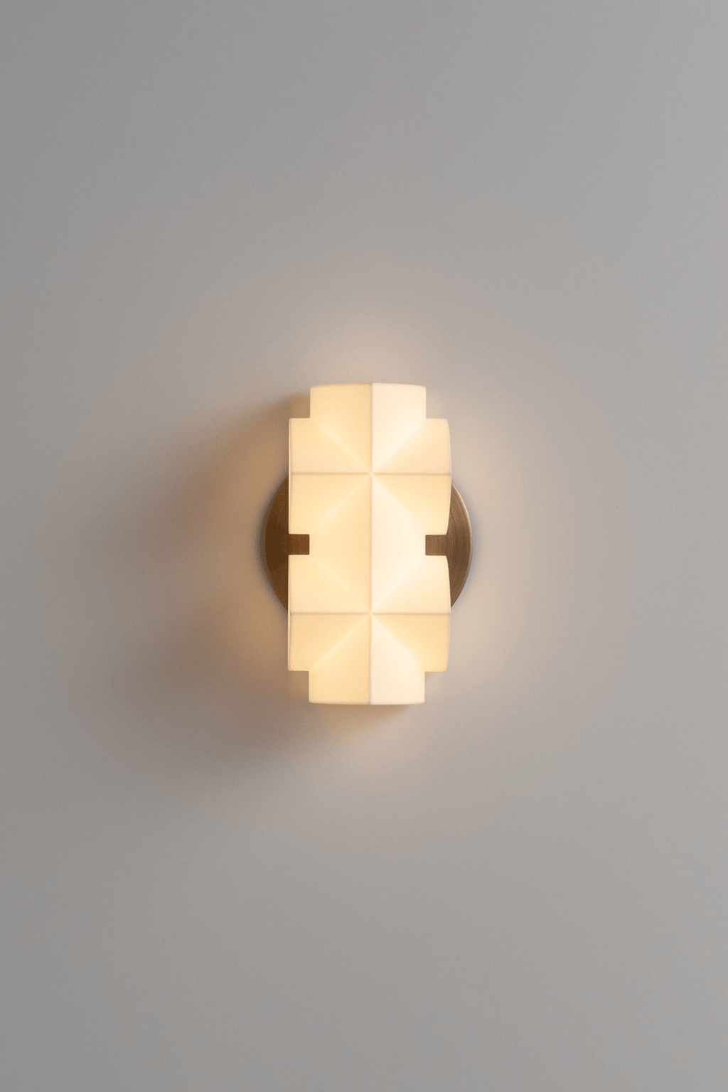 Solara Geometric Wall Sconce