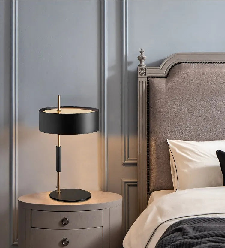vintage classic black table lamp
