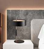 vintage black table lamp