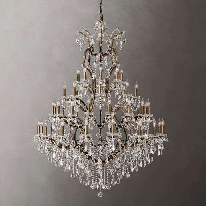 19th Century Rococo Chandelier