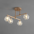 mount gold crystal chandelier