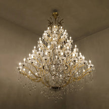 19th century rococo chandelier
