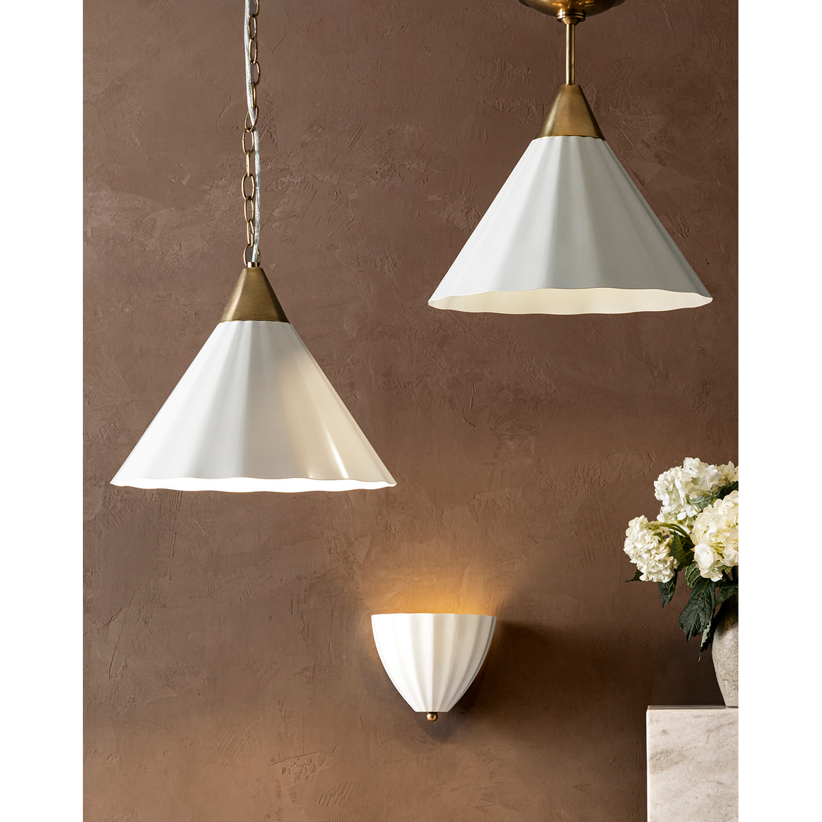 Brigadier Pendant — Military-Inspired Hanging Light with Warm Commanding Glow
