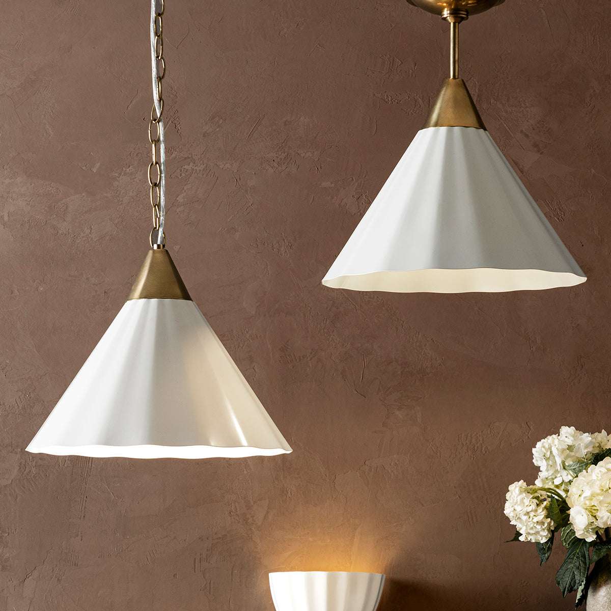 Brigadier Flush Mount — Bold Matte Ceiling Light with Warm Commanding Glow