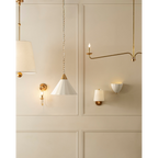 Brigadier Pendant — Military-Inspired Hanging Light with Warm Commanding Glow