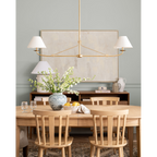Fiddler Linear Chandelier – Modern Linear LED Chandelier for Dining Room & Kitchen Island