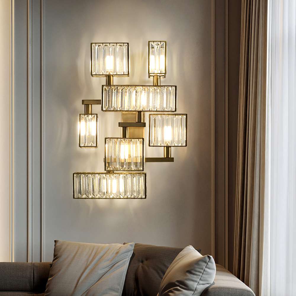 tur crystal wall sconce