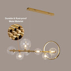 Glass Ball Modern Kitchen Island Lighting – Kitchen Light Fixtures - View 16