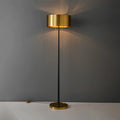 antique brass floor lamp