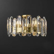ceiling lights with clear crystal