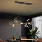 Glass Ball Modern Kitchen Island Lighting – Kitchen Light Fixtures - View 7