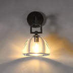 botanist dome crystal sconce
