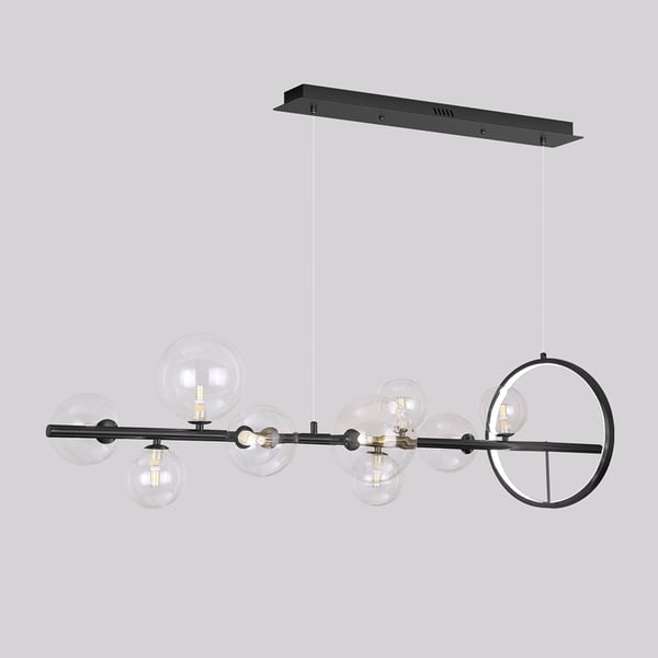 Glass Ball Modern Kitchen Island Lighting – Kitchen Light Fixtures - View 21