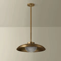 Patina Brass Bowl Pendant Light view 1