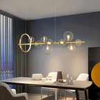 Glass Ball Modern Kitchen Island Lighting – Kitchen Light Fixtures - View 5