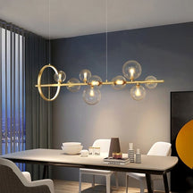 Glass Ball Modern Kitchen Island Lighting – Kitchen Light Fixtures - View 5