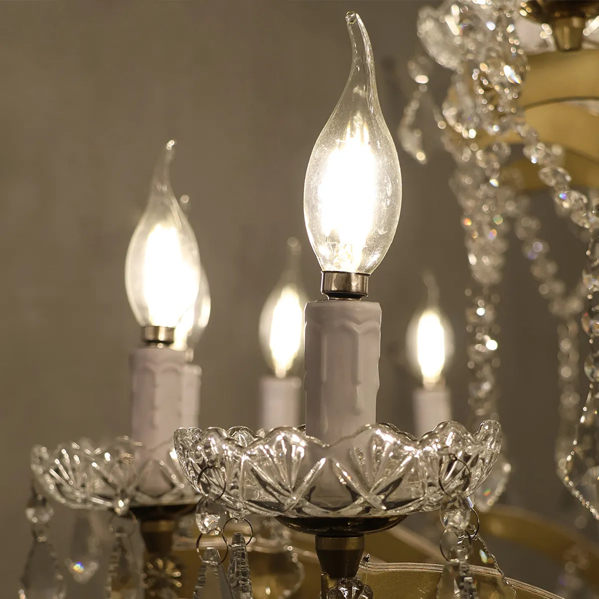 19th century rococo chandelier