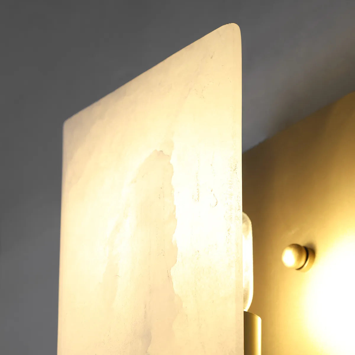 harlow calcite linear sconce