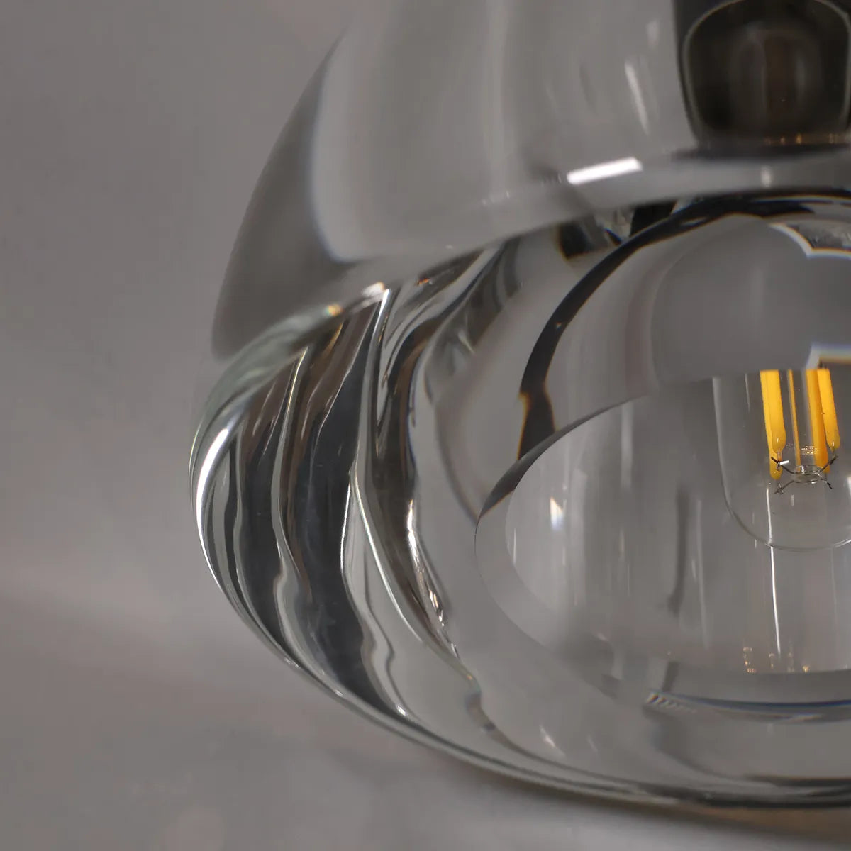 botanist dome crystal sconce