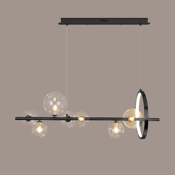 Glass Ball Modern Kitchen Island Lighting – Kitchen Light Fixtures - View 15