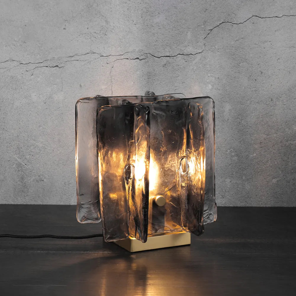 amber table lamps