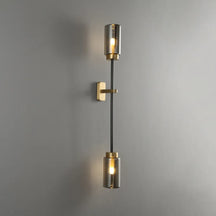 glass shades wall sconces
