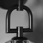 botanist dome crystal sconce