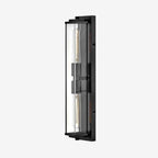 Minimalist Clear Shade Vanity Square Wall Sconce - View 6