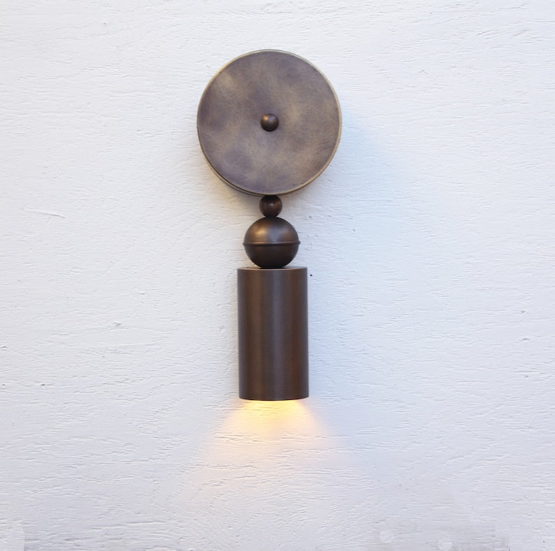 cylinder wall sconce