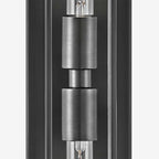 Minimalist Clear Shade Vanity Square Wall Sconce - View 11