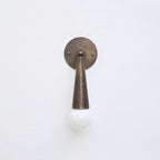 modern round sconce