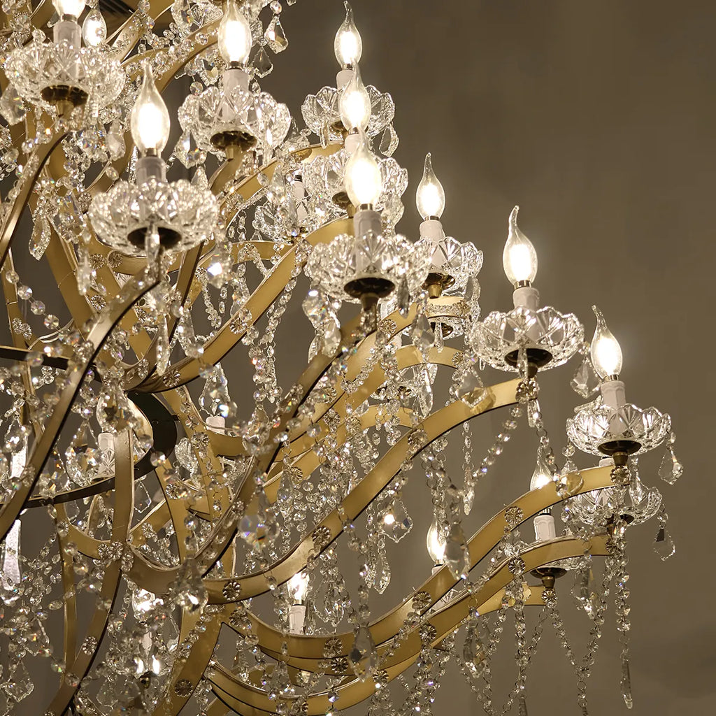 19th century rococo chandelier